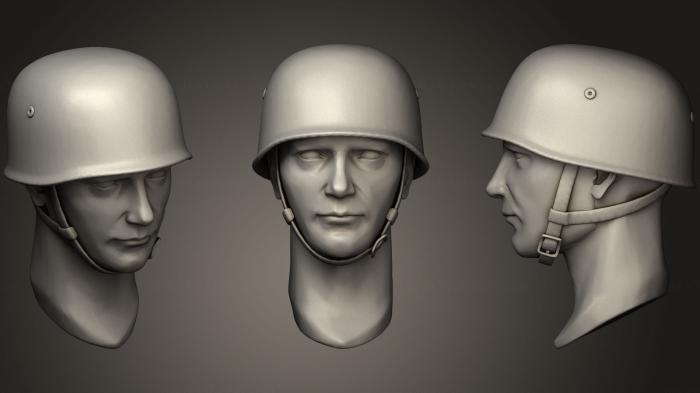 Military figurines (STKW_0454) 3D model for CNC machine